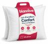 Blanrêve Lot de 2 Oreillers Confort Doux et Moelleux 60x60 cm
