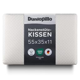 Dunlopillo Coussin de nuque orthopédique (mémoire de forme, housse jersey)