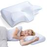 HOMCA Oreiller cervical mémoire de forme 60x40x12/14 cm