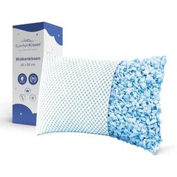 MKS Oreiller Mémoire de Forme 50x70 Ergonomique à Gel Rafraîchissant