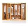 Dimono Range-couverts bambou extensible (29 à 45,5 cm)