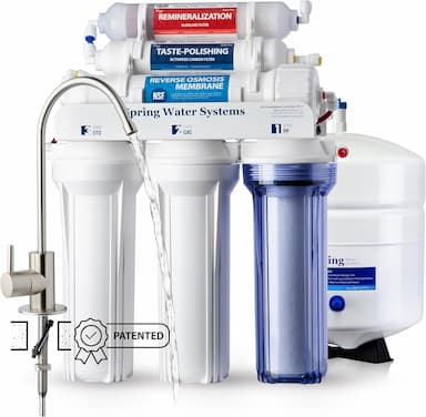 iSpring RCC7AK — osmose inverse 6 étapes reminéralisation pH+