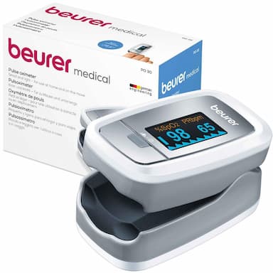 Beurer PO 30 (SpO2 + pouls, écran, simple)