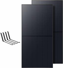Anker SOLIX kit Plug&Play (1 080 W, supports inclus, rendement 23 %)