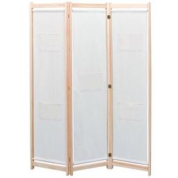 Festnight Paravent Pin Massif 3 Panneaux 120 x 170 cm
