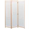 Festnight Paravent Pin Massif 3 Panneaux 120 x 170 cm