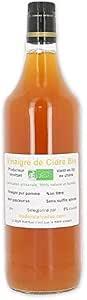 Vinaigre de cidre bio non pasteurisé Le Costil 1 L