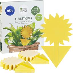 OwnGrown Pièges collants jaunes (60 pièces)