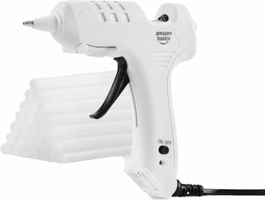 Amazon Basics Kit pistolet à colle 20 W + 30 bâtons