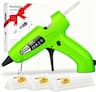 RUNSAI Mini pistolet à colle 30 W anti-goutte + 30 bâtons 7 mm