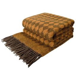LYHome Couverture 100 % Laine d'Agneau 140x200 cm