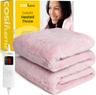 Cosi Home Couverture chauffante Luxe fausse fourrure 180x130 cm