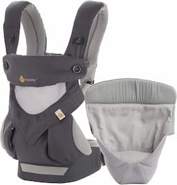 Ergobaby (ergonomique et physiologique, 4 positions, coussin bébé inclus)