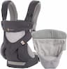Ergobaby (ergonomique et physiologique, 4 positions, coussin bébé inclus)