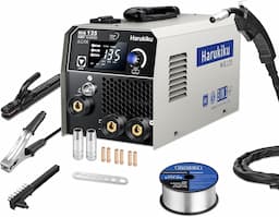 Harukiku 135A Poste à Souder 3-en-1 MIG/MMA/Lift TIG