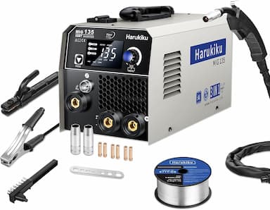 Harukiku 135A Poste à Souder 3-en-1 MIG/MMA/Lift TIG
