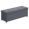 SONGMICS – Banc pouf pliable avec coffre 112 L
