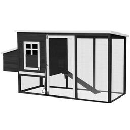 Miweba MyAnimal MH-04 XXL (bois de pin, 2 niveaux, 4 poules)