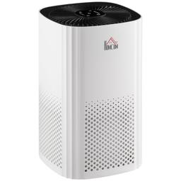 HOMCOM Purificateur d'air HEPA CADR 225 m³/h, minuterie 8h