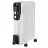 CRAZYCHIC Radiateur bain d'huile 2000W (9 éléments)