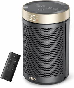 Dreo Solaris 316 (céramique PTC 1500 W, 34 dB, minuterie 12h)