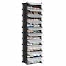 Songmics meuble modulable 10 compartiments avec portes