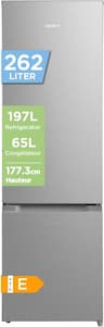 Comfee' RCB268LS2EU 262 L (silencieux 39 dB, low frost, inox)