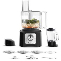 Moulinex Double Force Compact FP546811 800 W, bol 3 L, coloris noir