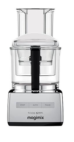 Magimix CS 5200 XL robot multifonction 3 bols en 1, chrome brillant