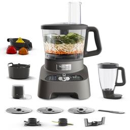 Moulinex DoubleForce FP825E10 1000 W, blender 2 L et 10 accessoires