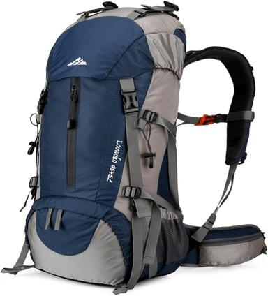 Loowoko 50L – sac de randonnée avec housse de pluie (1 kg)