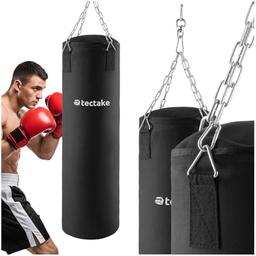tectake Sac de frappe suspendu 25 kg (28 x 105 cm)