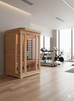 Concept Usine sauna infrarouge Luxe 2 places