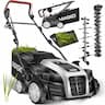 MASKO 1800W scarificateur/aérateur 2-en-1 bac 55L