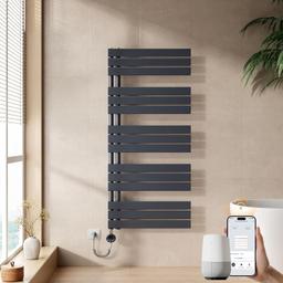 EMKE 1320 × 600 mm Wi-Fi (800 W, tubes plats, anthracite)