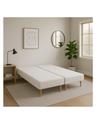 by sommiflex Sommier tapissier blanc 160x200 en deux parties 80x200