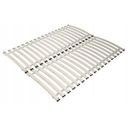 SerwisBox Sommier à lattes 160x200 en contreplaqué de bouleau, 32 lattes, 2x80x200
