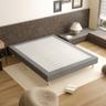 TEENO Sommier tapissier 160x200, 2x14 lattes, 9 pieds, hauteur 29 cm