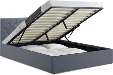 IDMarket Austin lit coffre double 160 x 200 cm