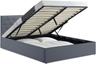 IDMarket Austin lit coffre double 160 x 200 cm