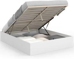 IDMarket SANDSIDE lit coffre double 160 x 200 cm