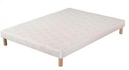 Hévéa Sélection Sommier tapissier volige 140x190 + 4 pieds