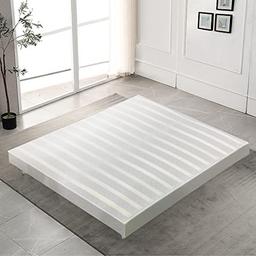 IZTOSS Sommier tapissier 140x190 à lattes bois renforcé