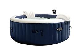 Intex PureSpa Plus 4 places (appuie-tête gonflables, lumière LED)