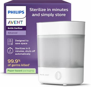 Philips Avent SCF291 (stérilisateur électrique à vapeur, jusqu'à 6 biberons)