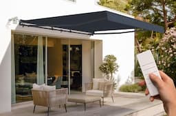 Cazeboo FAZZIO Store banne motorisé semi-coffre 4×3 m