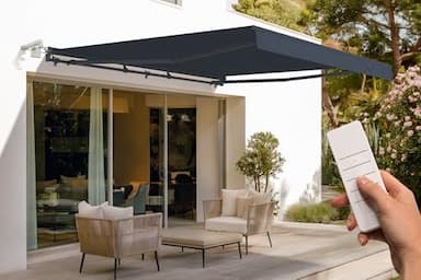 Cazeboo FAZZIO Store banne motorisé semi-coffre 4×3 m