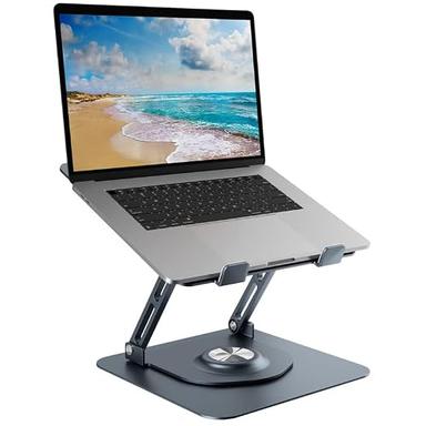 Epherie (support aluminium réglable, base rotative 360°, 10-17")