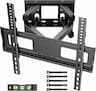 BONTEC Support Mural Orientable 23-70" (double bras, 45 kg, VESA 400x400)