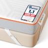 MULISOFT Surmatelas 180x200 cm H3/H4, 7,5 cm mousse à mémoire gel
